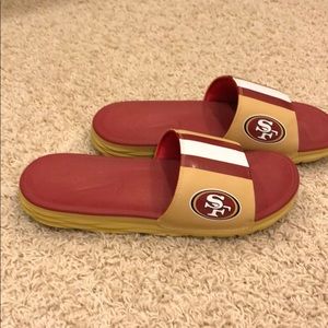 Nike San Francisco 49ers Slides